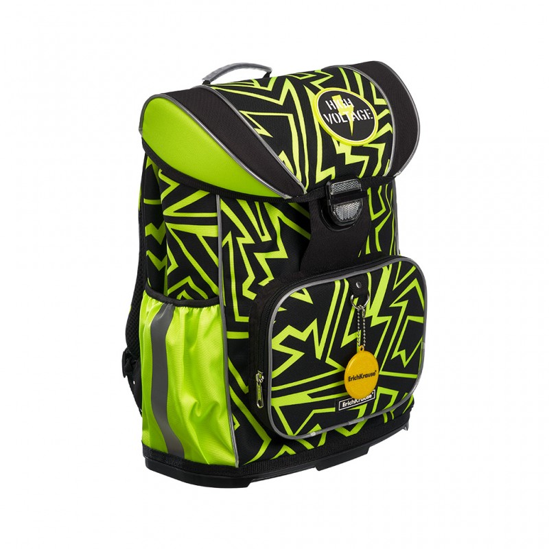 Ученический рюкзак с пластиковым дном ErichKrause® ErgoLine® 16L High Voltage54498